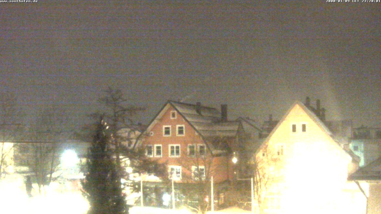 Archiv Foto Webcam Rathausplatz in Sonthofen