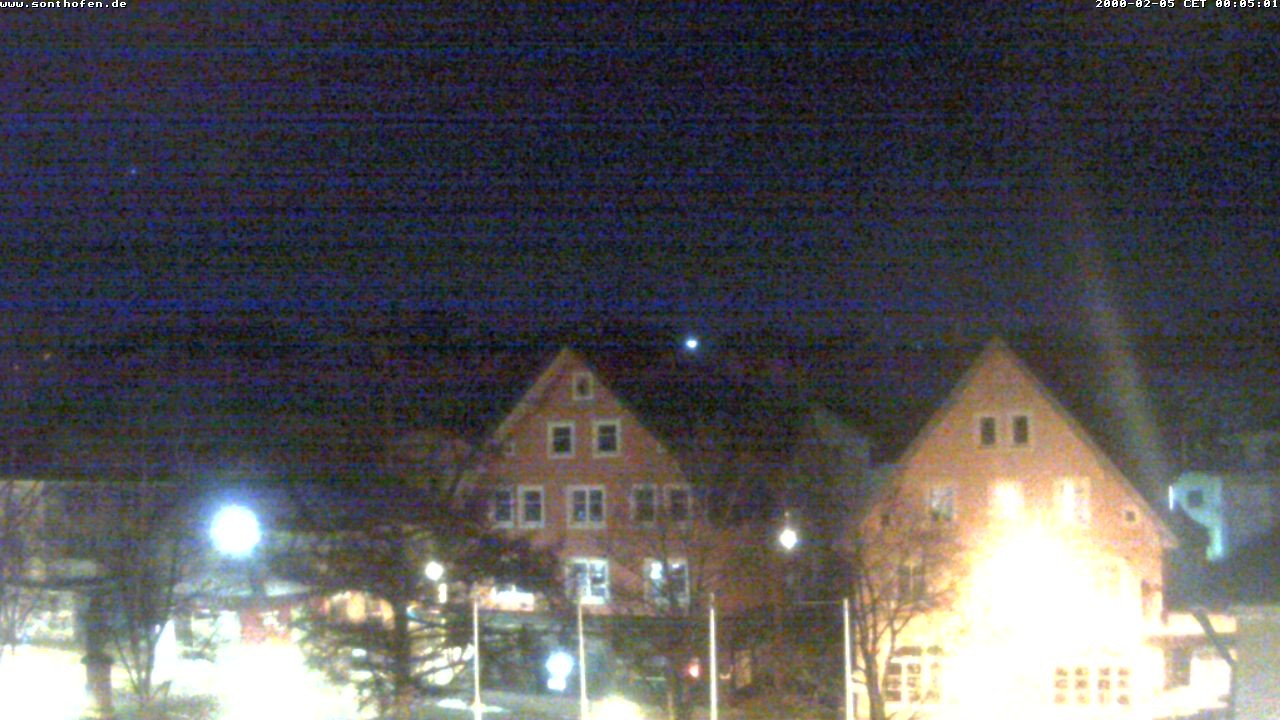 Archiv Foto Webcam Rathausplatz in Sonthofen