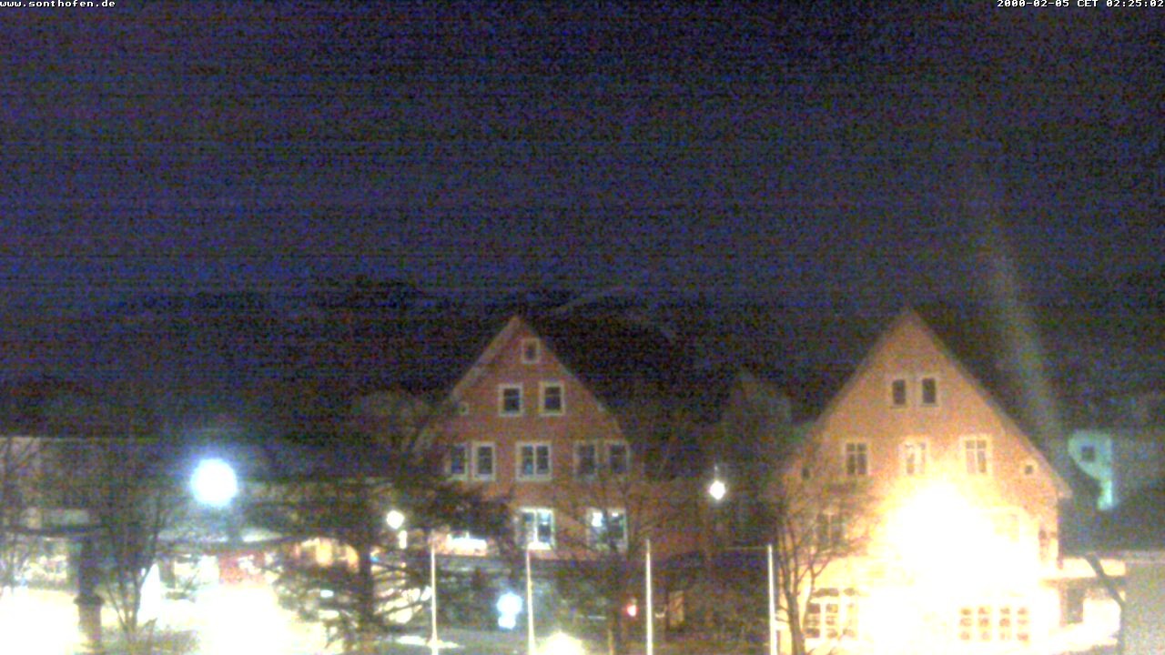 Archiv Foto Webcam Rathausplatz in Sonthofen