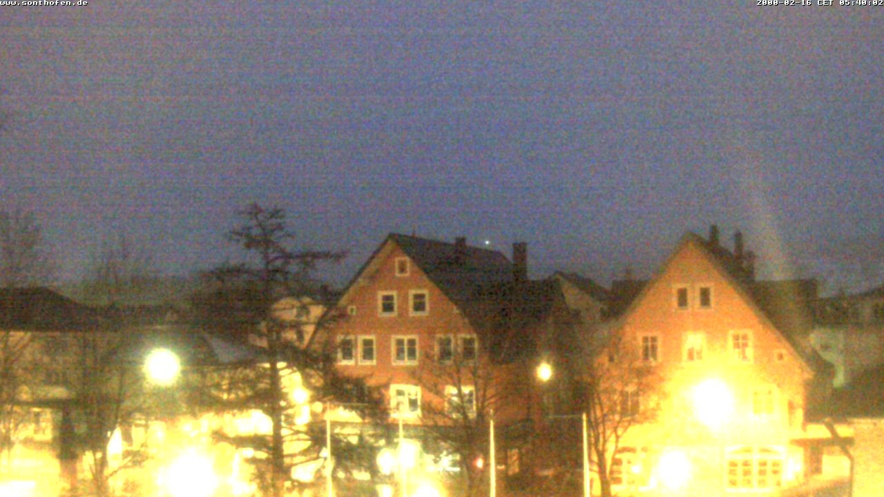Archiv Foto Webcam Rathausplatz in Sonthofen