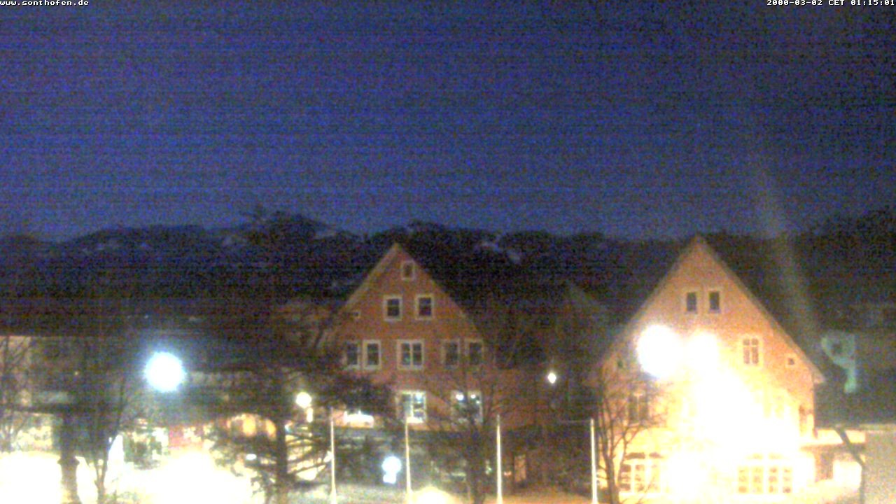Archiv Foto Webcam Rathausplatz in Sonthofen