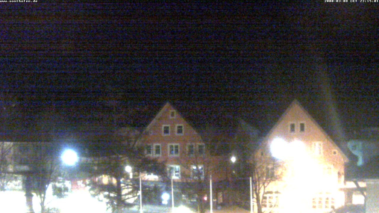 Archiv Foto Webcam Rathausplatz in Sonthofen