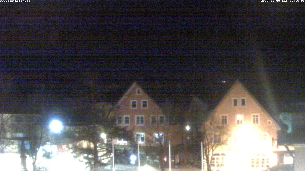 Archiv Foto Webcam Rathausplatz in Sonthofen