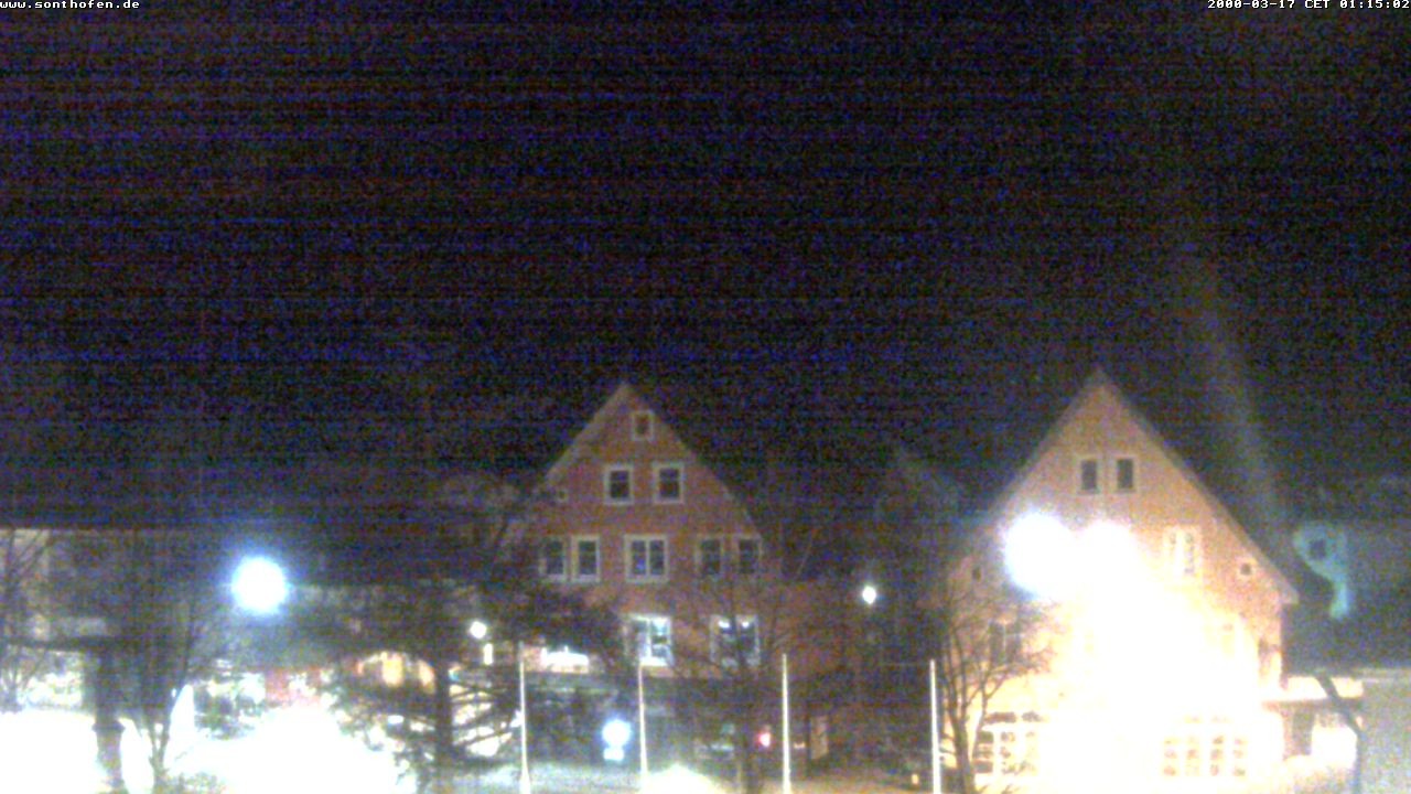 Archiv Foto Webcam Rathausplatz in Sonthofen