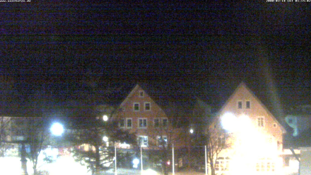 Archiv Foto Webcam Rathausplatz in Sonthofen