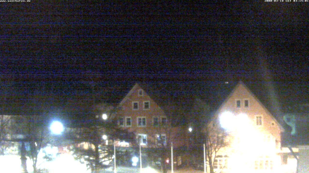 Archiv Foto Webcam Rathausplatz in Sonthofen