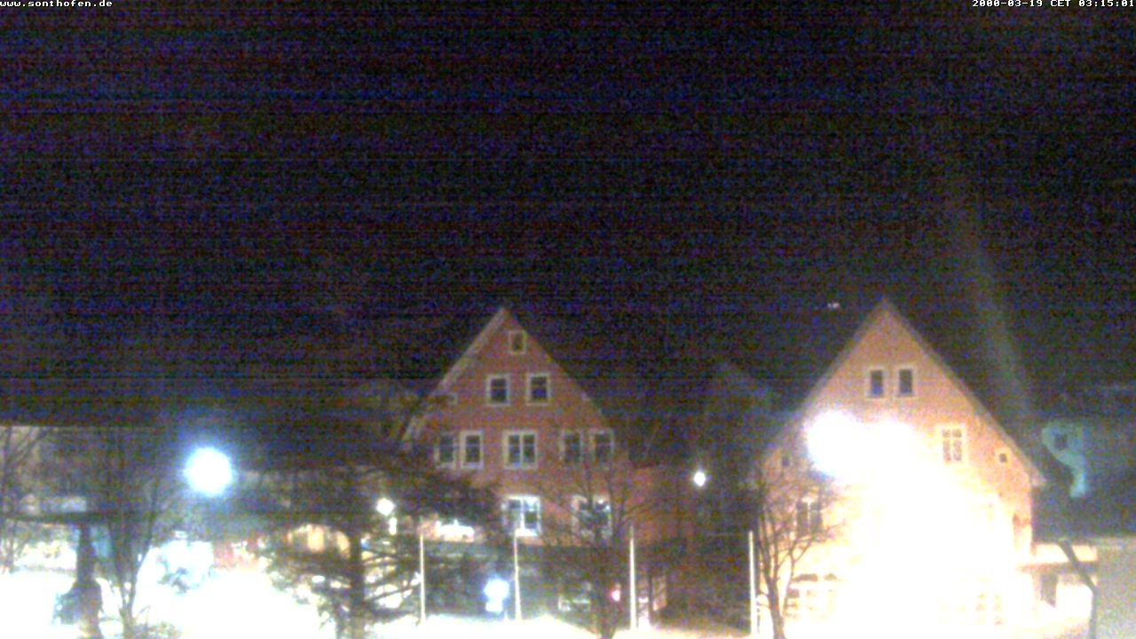 Archiv Foto Webcam Rathausplatz in Sonthofen