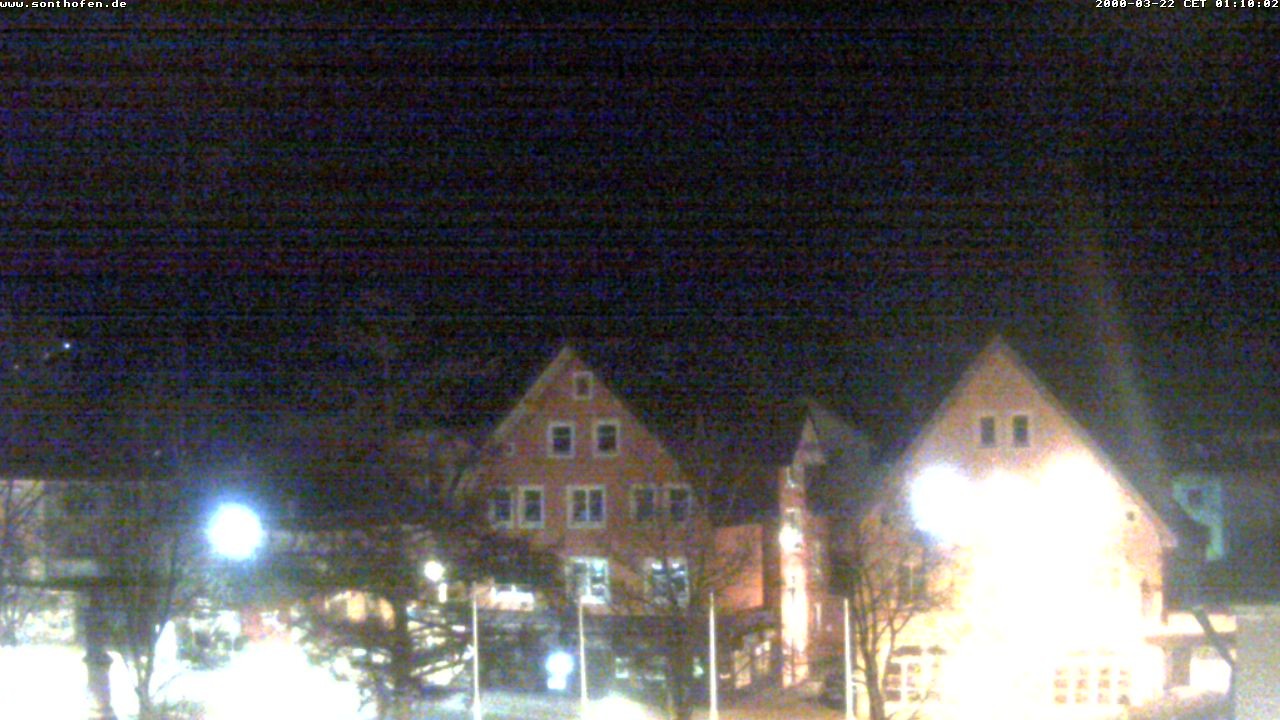 Archiv Foto Webcam Rathausplatz in Sonthofen