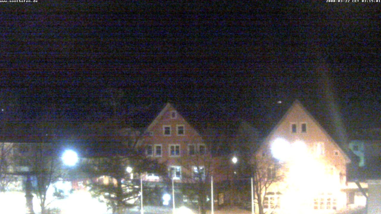 Archiv Foto Webcam Rathausplatz in Sonthofen