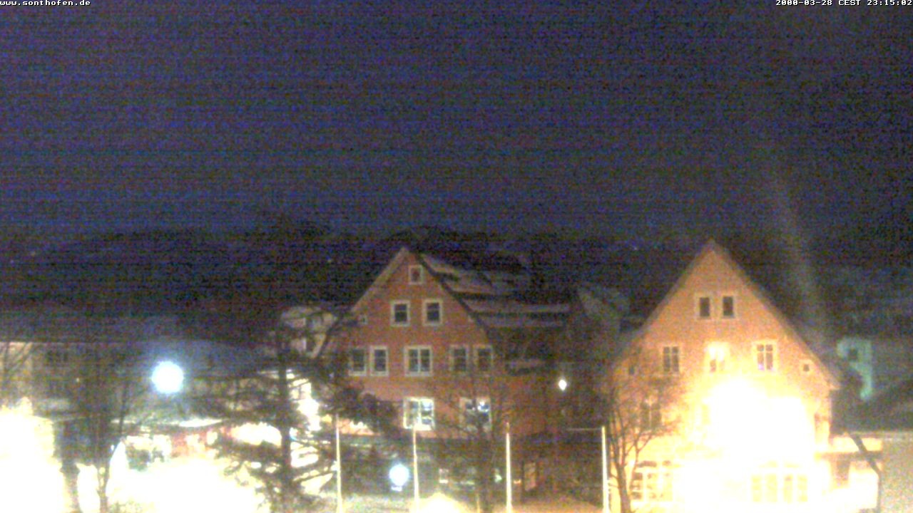 Archiv Foto Webcam Rathausplatz in Sonthofen
