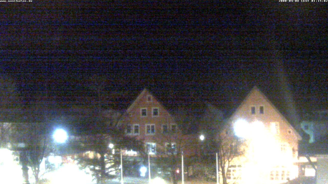Archiv Foto Webcam Rathausplatz in Sonthofen