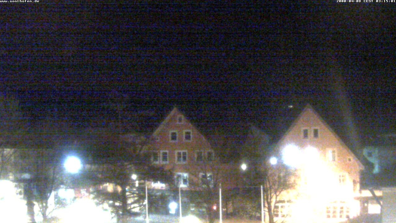 Archiv Foto Webcam Rathausplatz in Sonthofen