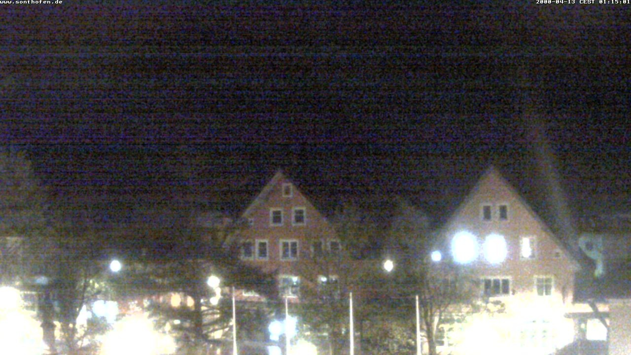 Archiv Foto Webcam Rathausplatz in Sonthofen