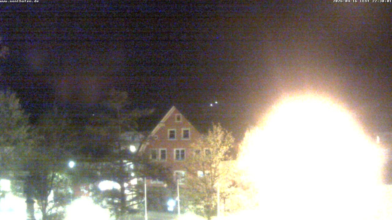 Archiv Foto Webcam Rathausplatz in Sonthofen