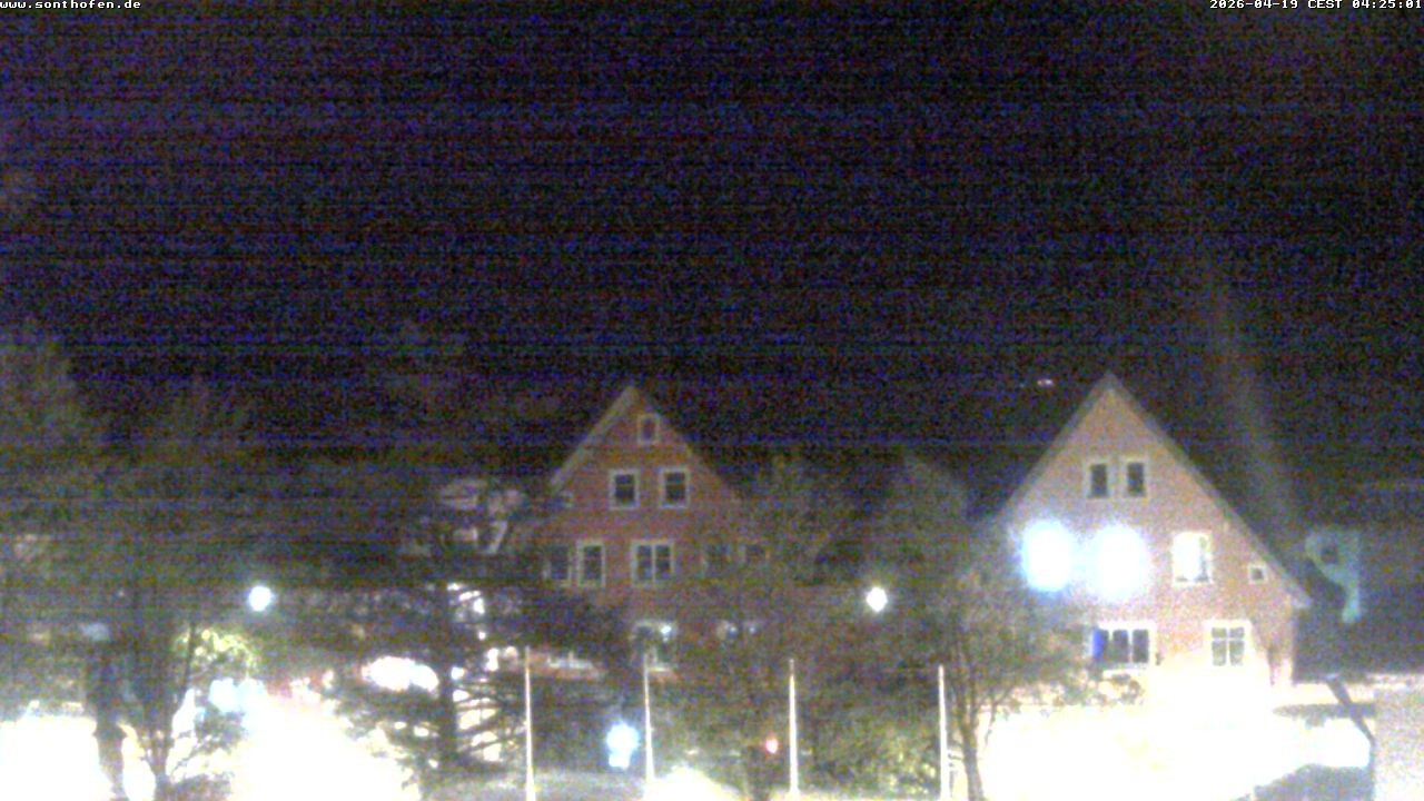 Archiv Foto Webcam Rathausplatz in Sonthofen