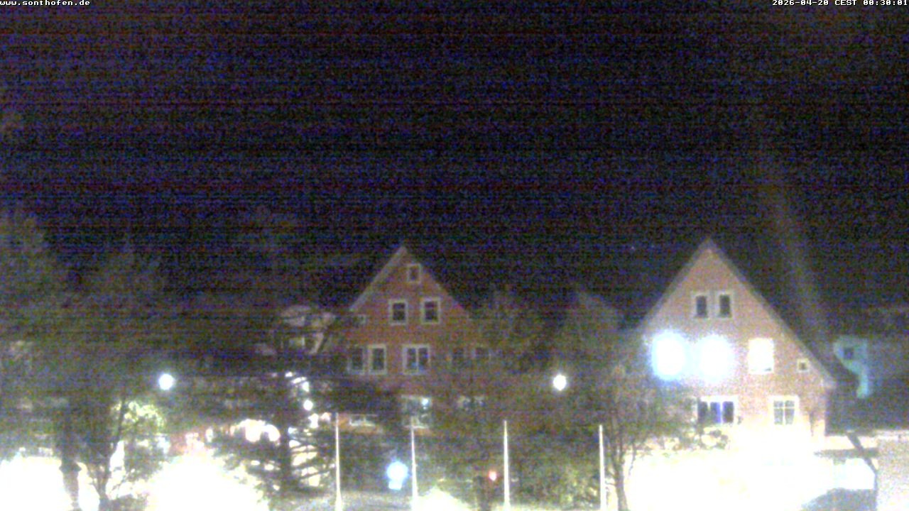 Archiv Foto Webcam Rathausplatz in Sonthofen