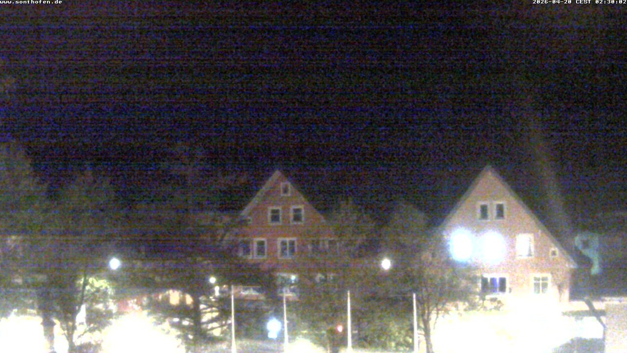 Archiv Foto Webcam Rathausplatz in Sonthofen