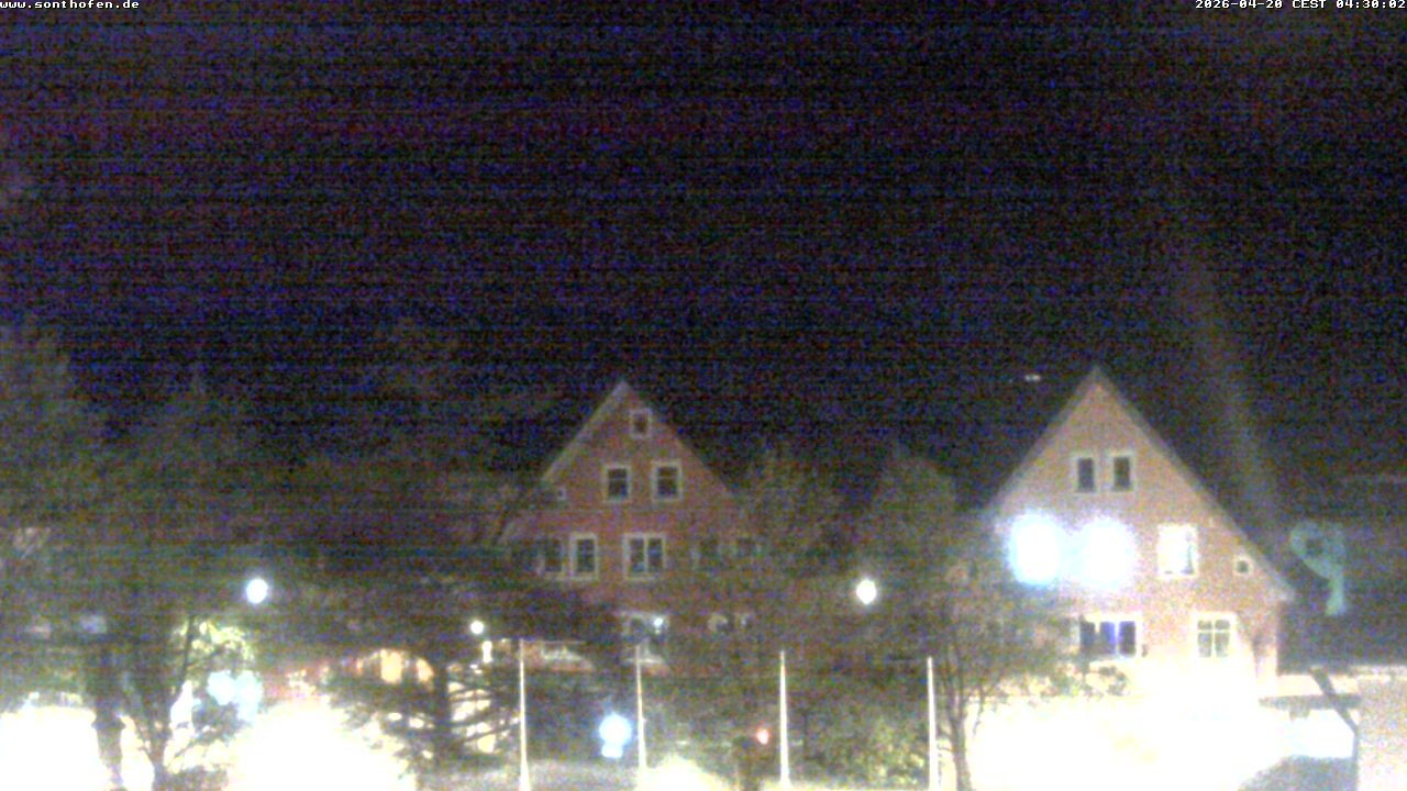 Archiv Foto Webcam Rathausplatz in Sonthofen