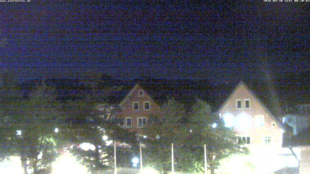 Archiv Foto Webcam Rathausplatz in Sonthofen