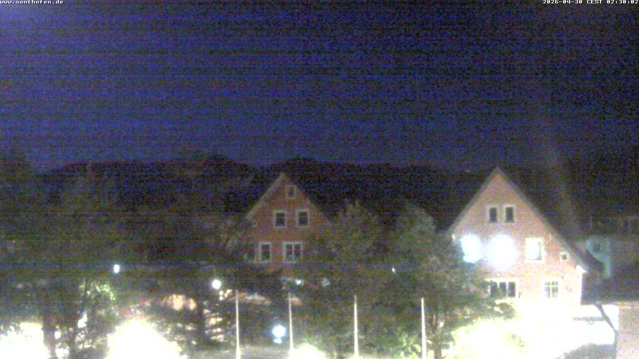 Archiv Foto Webcam Rathausplatz in Sonthofen