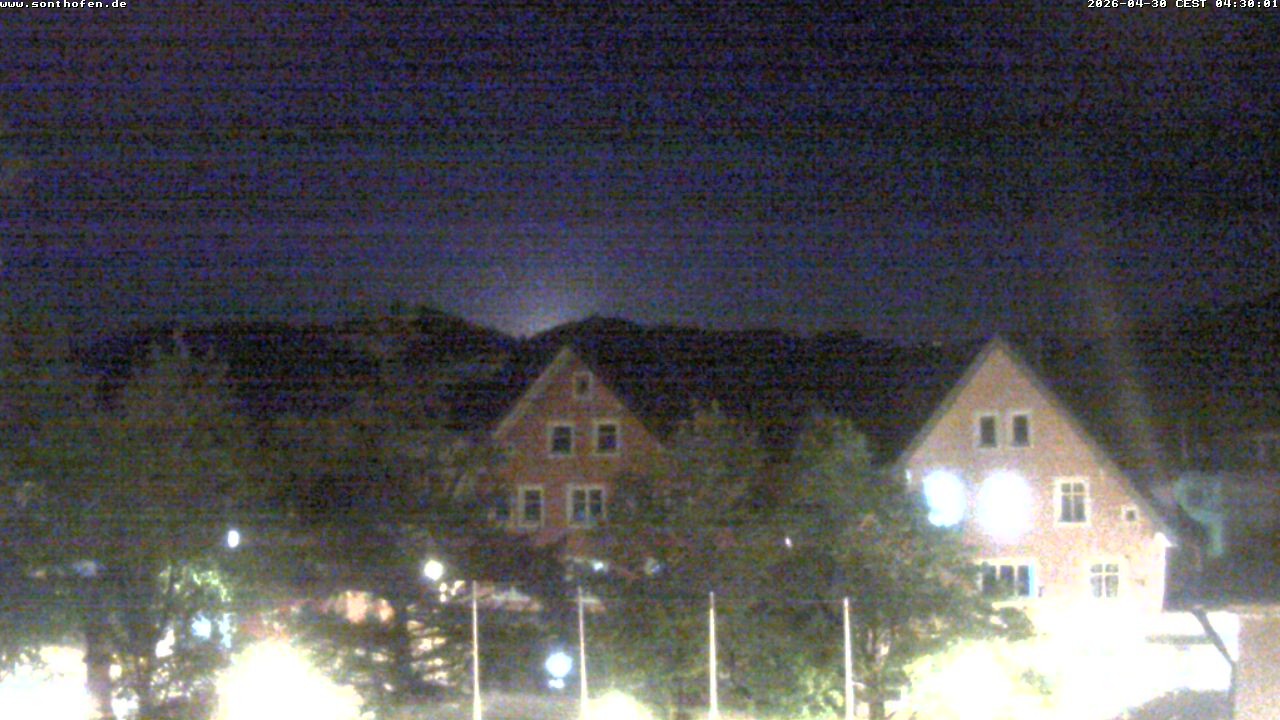 Archiv Foto Webcam Rathausplatz in Sonthofen