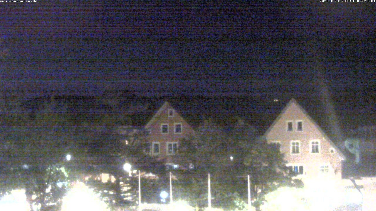 Archiv Foto Webcam Rathausplatz in Sonthofen
