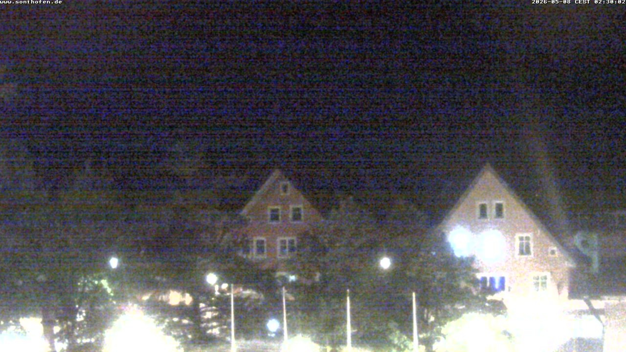Archiv Foto Webcam Rathausplatz in Sonthofen