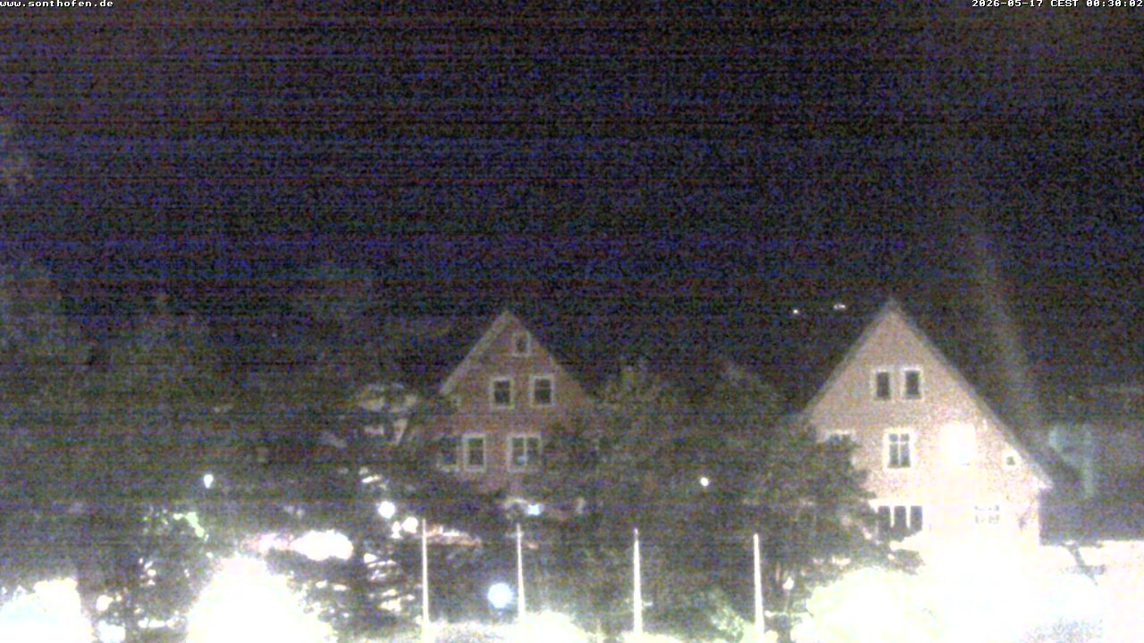 Archiv Foto Webcam Rathausplatz in Sonthofen