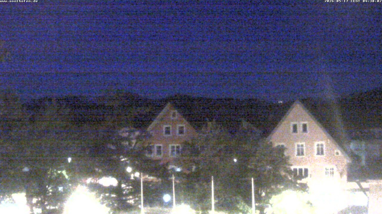 Archiv Foto Webcam Rathausplatz in Sonthofen