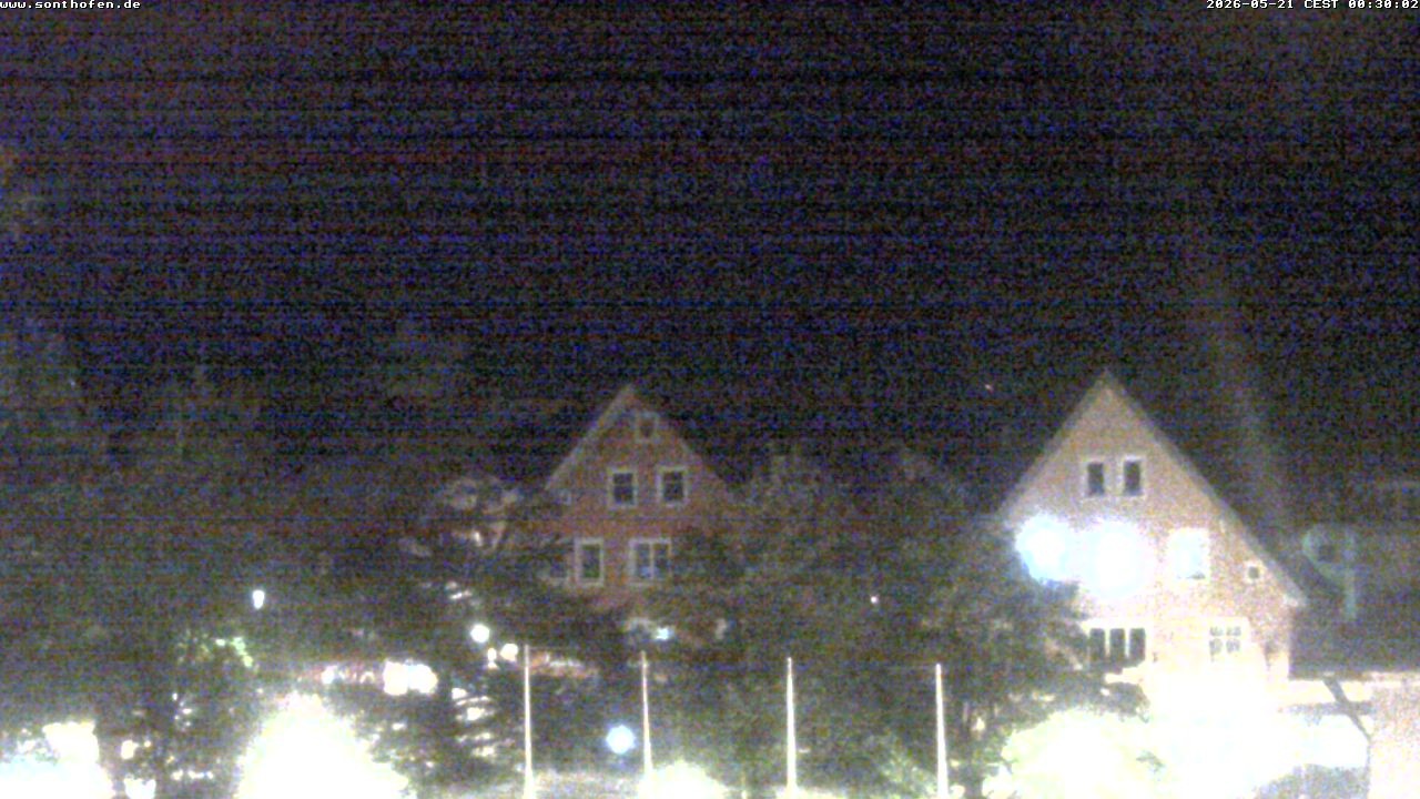 Archiv Foto Webcam Rathausplatz in Sonthofen