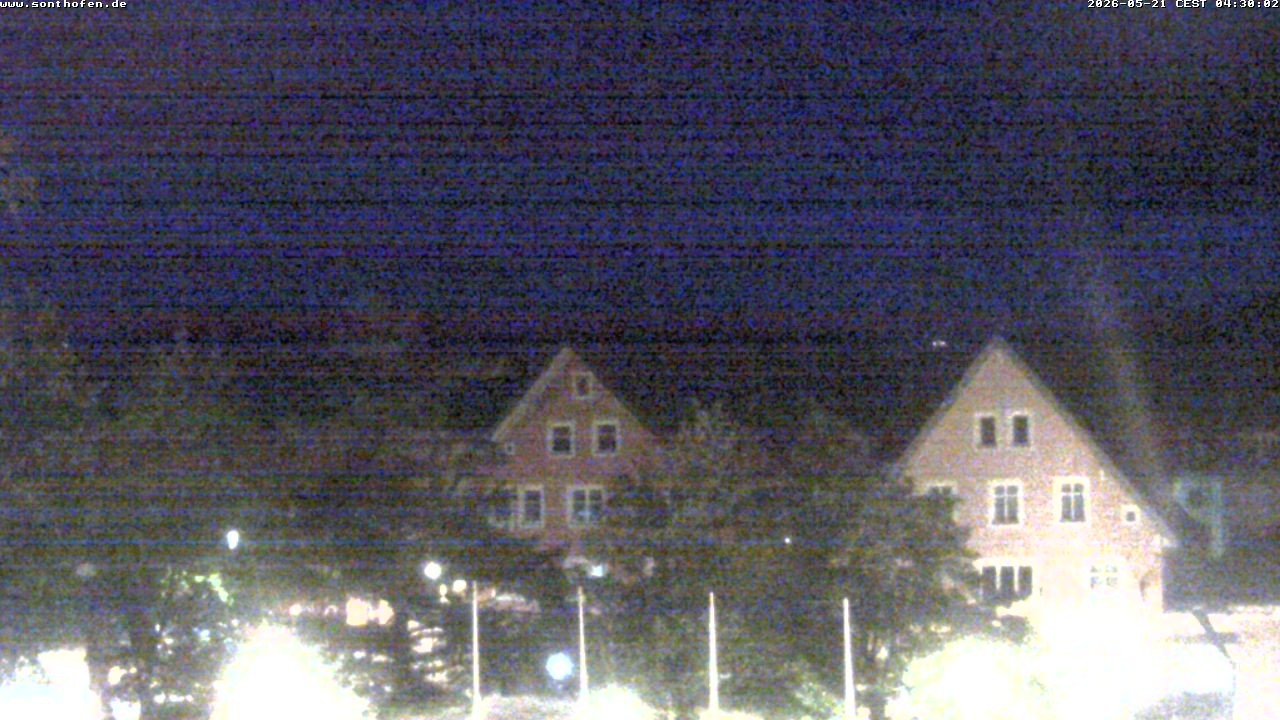 Archiv Foto Webcam Rathausplatz in Sonthofen