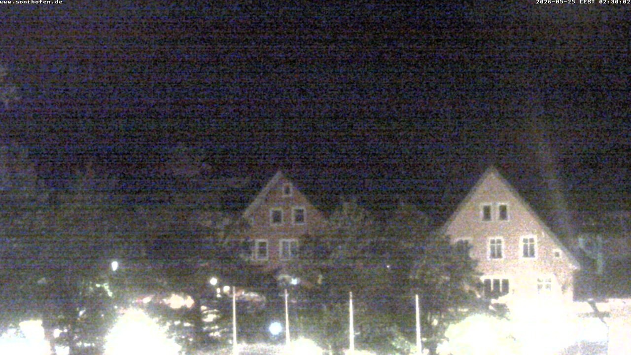 Archiv Foto Webcam Rathausplatz in Sonthofen