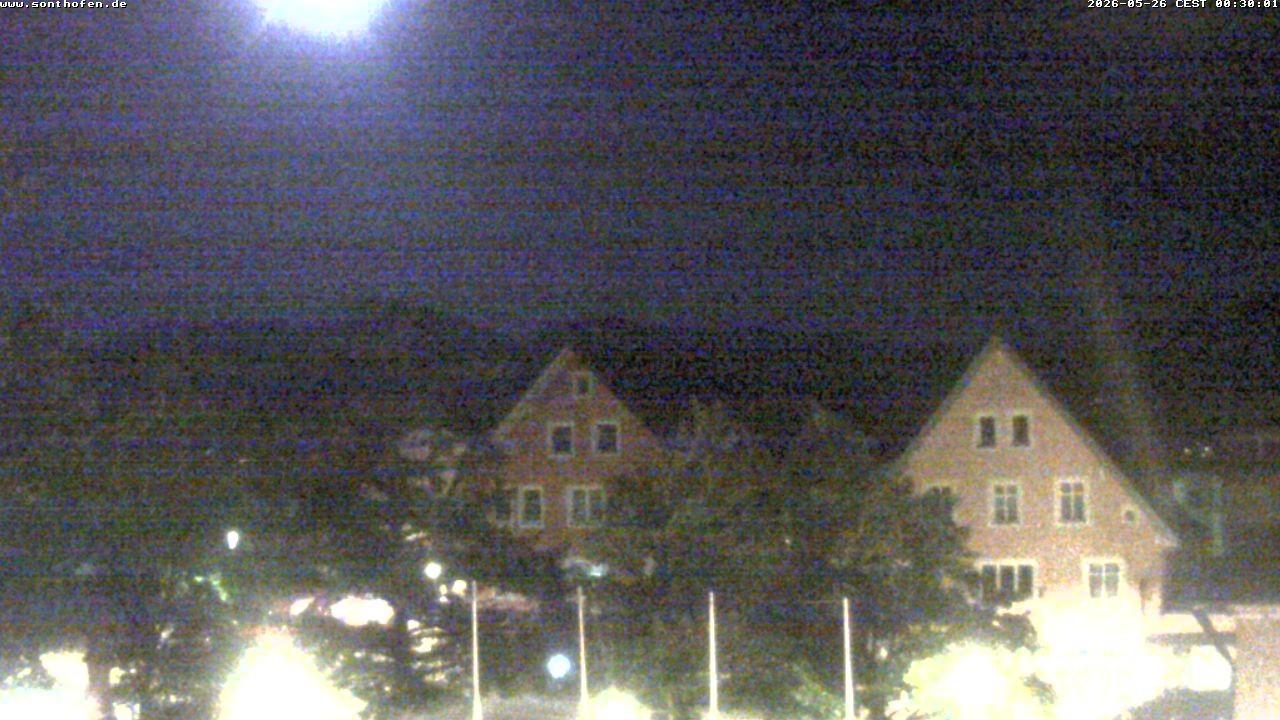 Archiv Foto Webcam Rathausplatz in Sonthofen