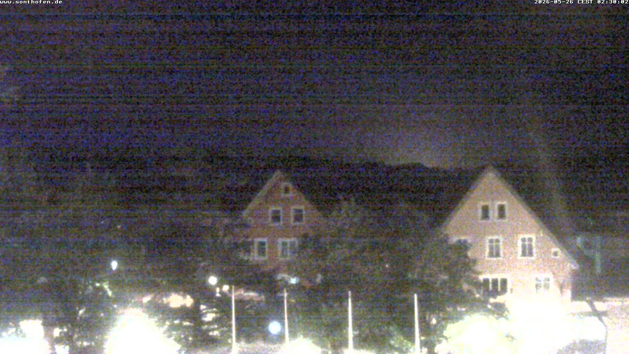 Archiv Foto Webcam Rathausplatz in Sonthofen