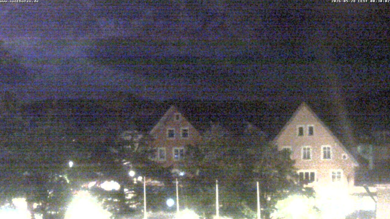 Archived image Webcam Town Hall Square of Sonthofen