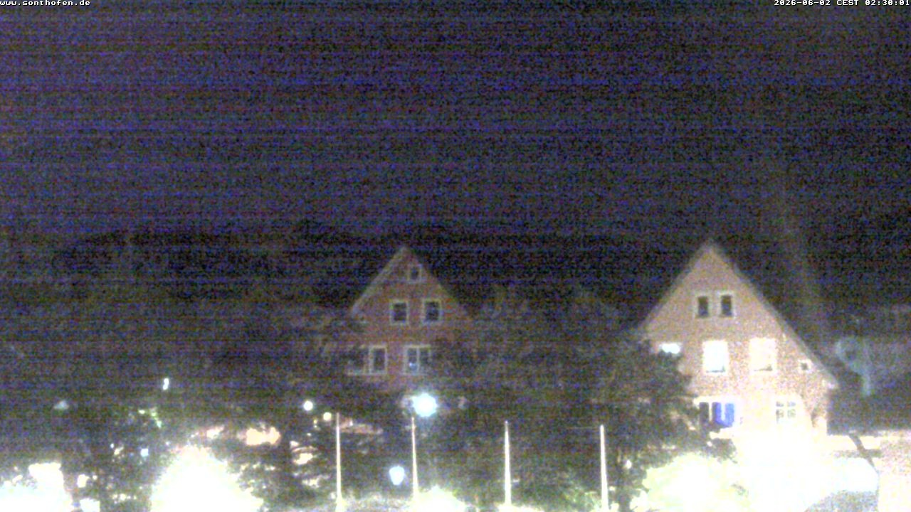 Archiv Foto Webcam Rathausplatz in Sonthofen