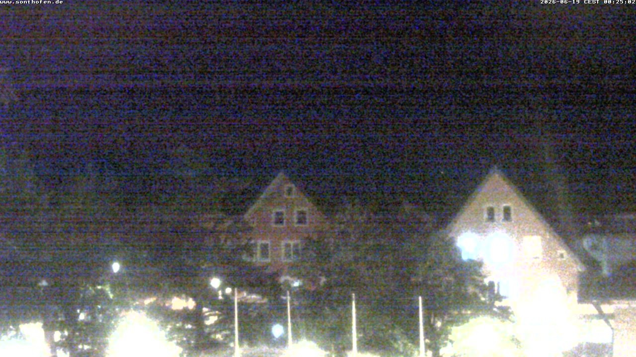 Archiv Foto Webcam Rathausplatz in Sonthofen