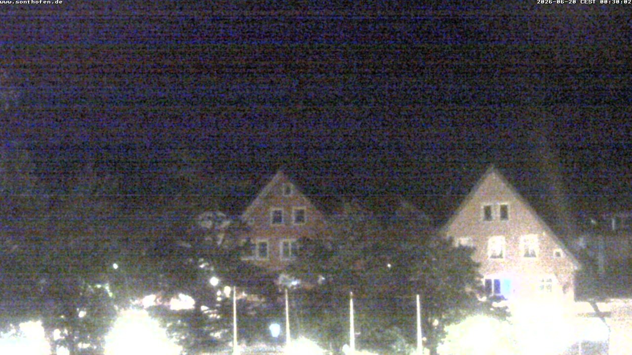 Archiv Foto Webcam Rathausplatz in Sonthofen