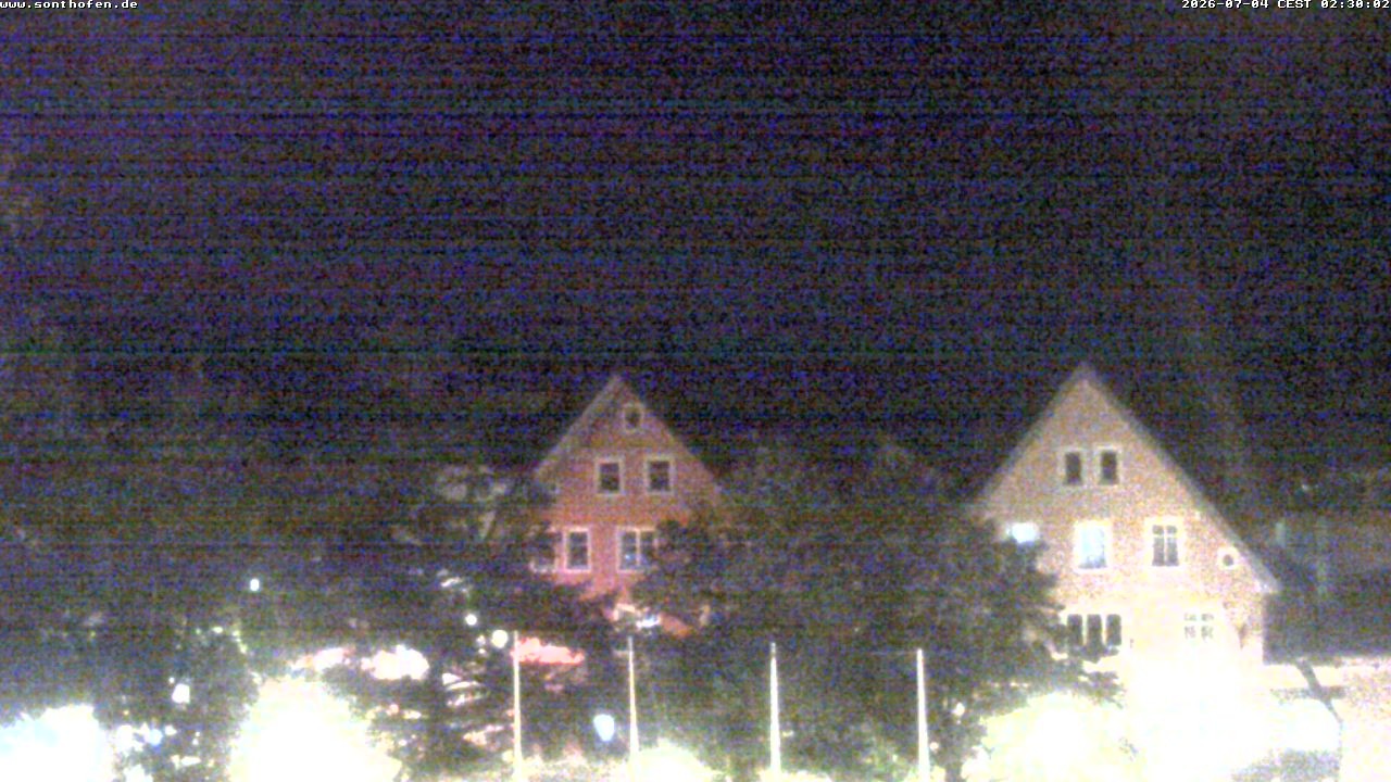 Archiv Foto Webcam Rathausplatz in Sonthofen