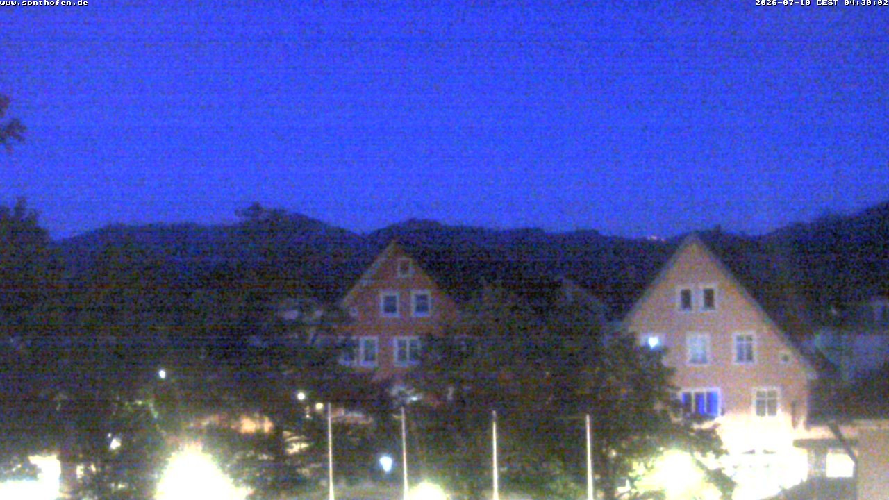 Archiv Foto Webcam Rathausplatz in Sonthofen