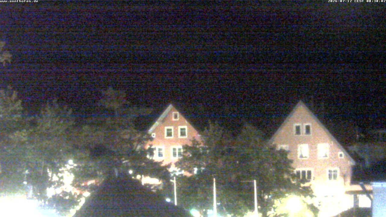 Archived image Webcam Town Hall Square of Sonthofen