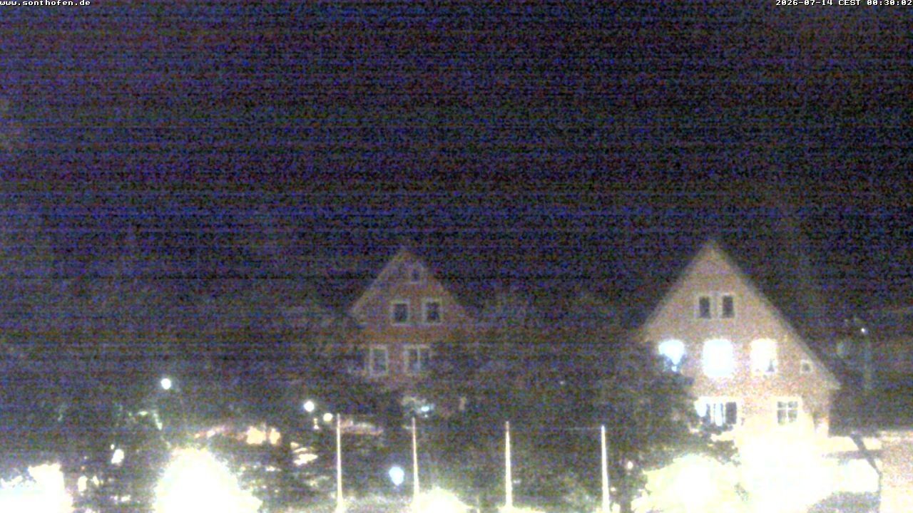 Archiv Foto Webcam Rathausplatz in Sonthofen