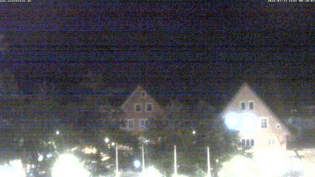 Archiv Foto Webcam Rathausplatz in Sonthofen