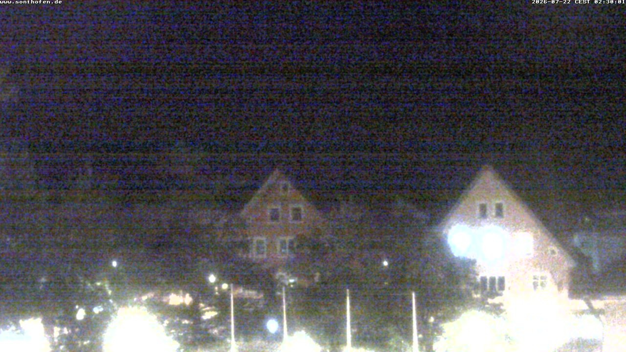 Archiv Foto Webcam Rathausplatz in Sonthofen