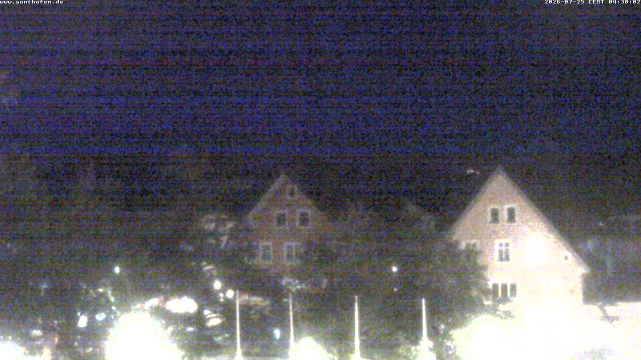 Archived image Webcam Town Hall Square of Sonthofen