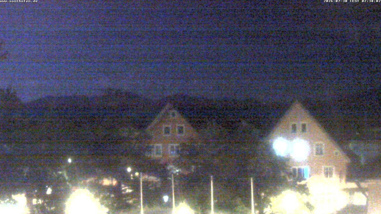 Archiv Foto Webcam Rathausplatz in Sonthofen
