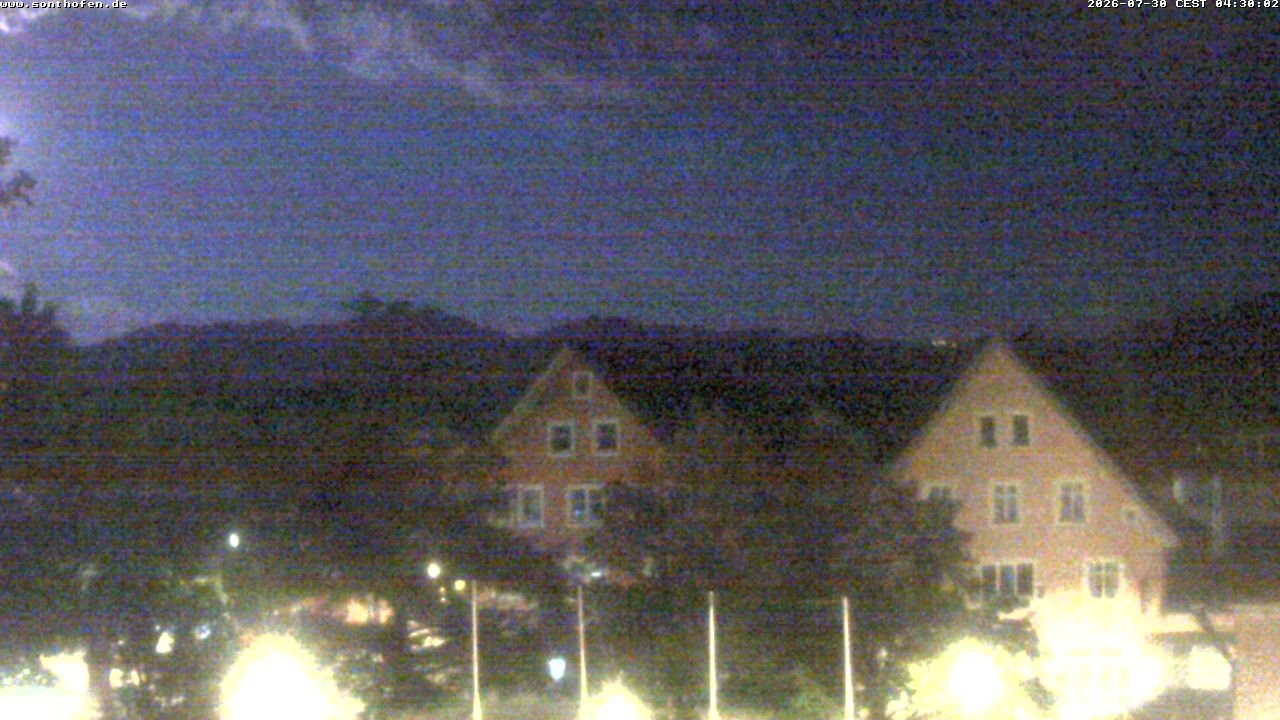 Archiv Foto Webcam Rathausplatz in Sonthofen
