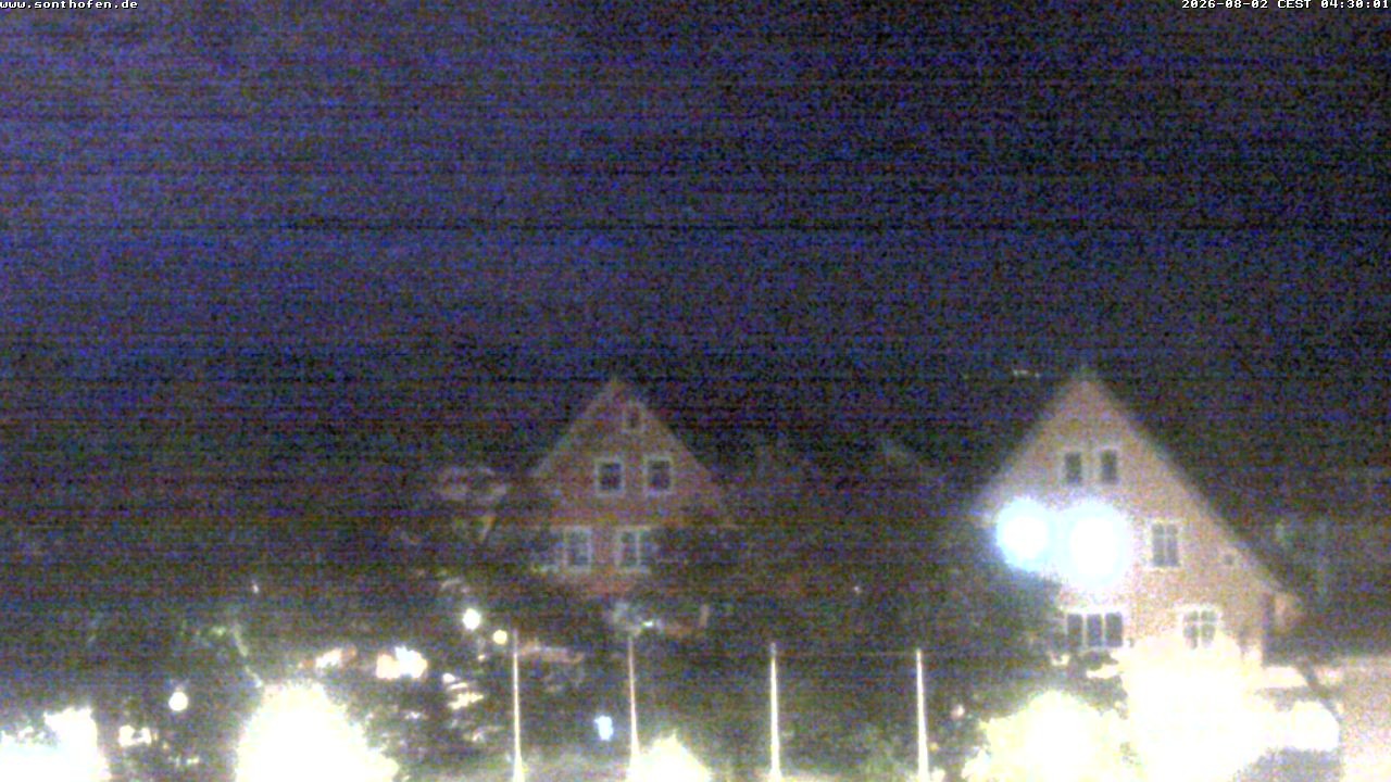 Archiv Foto Webcam Rathausplatz in Sonthofen