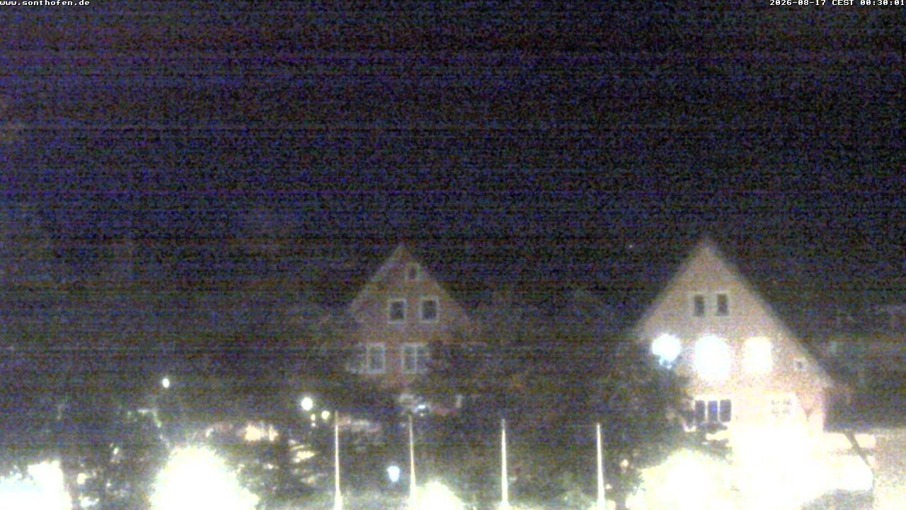 Archiv Foto Webcam Rathausplatz in Sonthofen