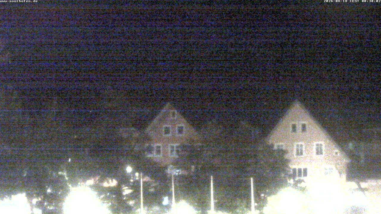 Archiv Foto Webcam Rathausplatz in Sonthofen